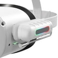 Rechargeable Battery Pack for Meta/Oculus Quest 2, RGB Light 5000mah