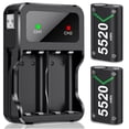 thumbnail image 1 of BEBONCOOL Rechargeable Battery Pack for Xbox One/Xbox Series X|S,2x5520mWh Controller Battery Pack Compatible with Xbox One S, Xbox One X, Xbox One Elite Controller,Xbox Accessories, 1 of 8