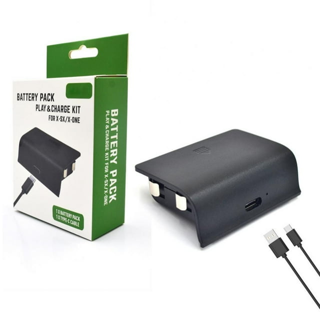 Rechargeable Battery Pack for Xbox One,2x1200mAH Battery Pack with