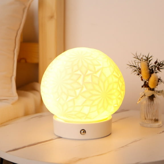 Rechargeable Battery Powered Lamp with LED Bulb Cordless Accent Lamp