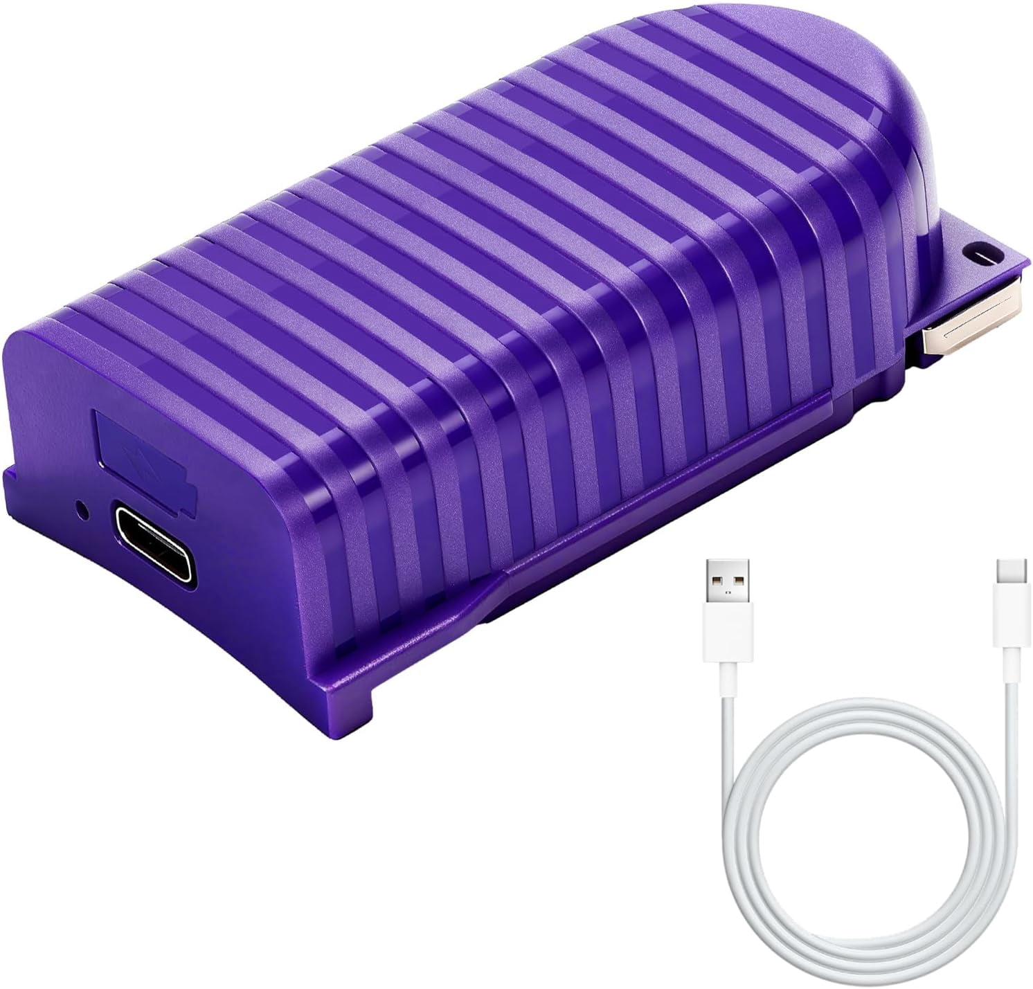 Rechargeable Battery for Swif--fer PowerMop, 3.7V 2.5Ah Lithium-Ion Battery Pack with USB Charging Cable