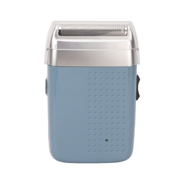 Rechargeable Beard Trimmer Blue USB Waterproof Portable Electric Hair Clipper Haircut Grooming Kit for Men, 5.12 inches / 13.0 cm
