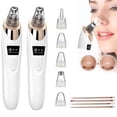 thumbnail image 1 of Rechargeable Blackhead Vacuum Pore Cleaner,Blackhead Remover Pore Vacuum,Facial Pore Cleaner,5 Suction Power, 5 Probes,USB Rechargeable Blackhead Vacuum Kit Electric Acne Extractor Tool for Adult, 1 of 7