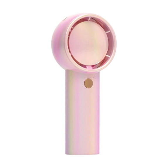 Rechargeable Bladeless Handheld Fan with One-Button Control, Portable Mini Personal Fan for Travel, Office, Home & Outdoor Use