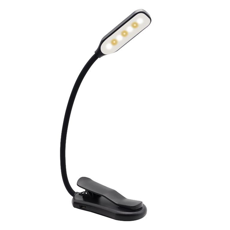 Lampe De Lecture USB 28 LED – Flexible, Noire, Pour Ordinateur Portable/clavier