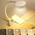 thumbnail image 1 of Rechargeable Book Light Mini LED Reading Light Flexible Easy Clip Lamp Portable, 1 of 14