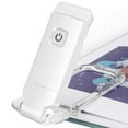 thumbnail image 1 of Rechargeable Book Light for Reading in Bed, Clip on Book Light, USB Charging, Brightness Adjustable ,3 colors of warm light to protect your eyes, 1 of 8
