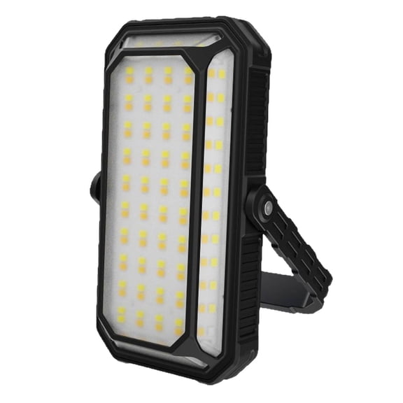 Rechargeable Camping Lamps Dimmable High Brightness LCD Display for Power Outages Hiking Fishing Solar USB C Charging