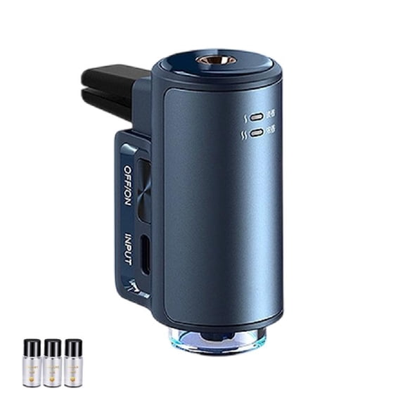 Rechargeable Car Air Freshener Vent Mount Neutralizer Electric Diffuser Humidifier Mister
