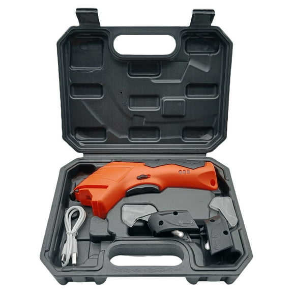 Rechargeable Cardboard Cutter Scissors, Cordless Heavy-Duty Fabric Shears & Box Cutting Tool with for Cardboard, Packaging, Crafts, Home Projects, 1 Set