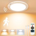 Rechargeable Ceiling Light, No Wiring Battery Operated Ceiling Light ...