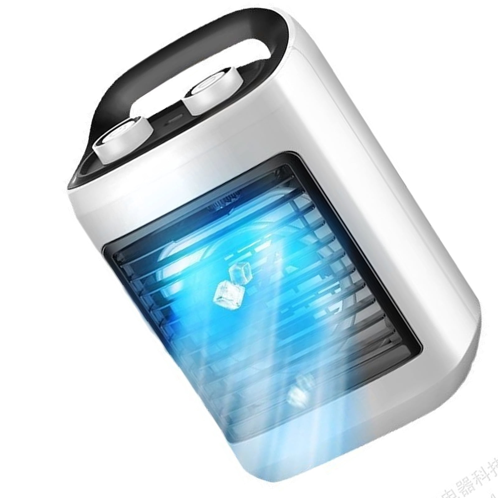 Rechargeable Compact Rechargeable Cooling Fan 180ml Ice Bag Technology 3 Adjustable Speeds For Home Vehicles Indoor Use