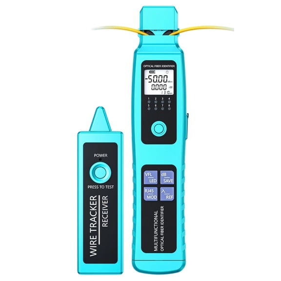 Rechargeable Complete Fiber Diagnostic System Device With Charging System 30mW Red Beam And RJ45 Line Tracing Feature