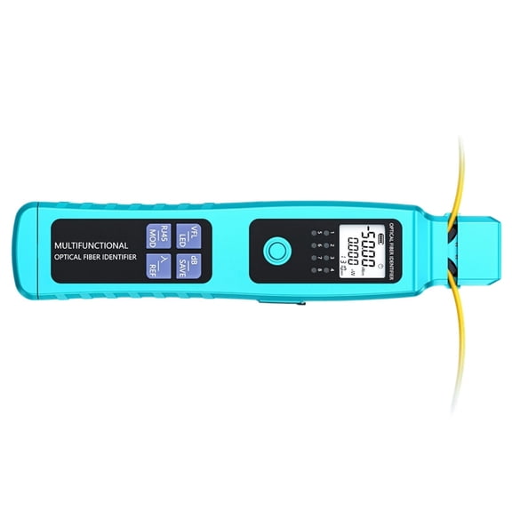 Rechargeable Complete Fiber Diagnostic Systems Device With Charging Systems 30mW Red Beam And RJ45 Line Tracing Feature