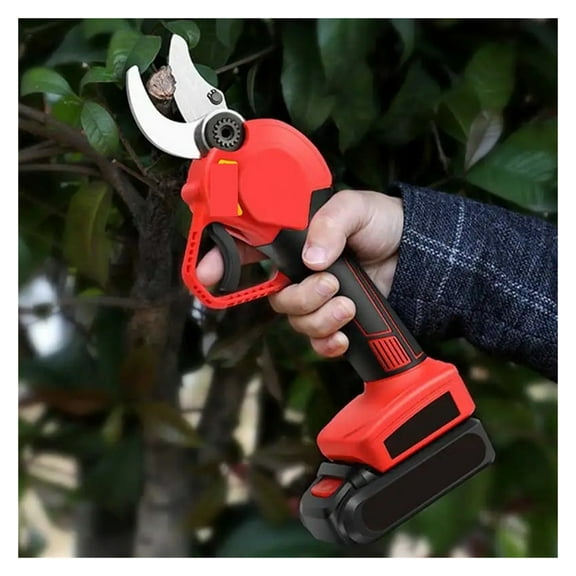 Rechargeable Cordless Electric Pruning Shears Fruit Tree Branch Pruner Lithium Battery Scissors Garden Cutter Tool