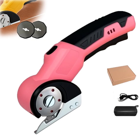 Rechargeable Cordless Electric Scissors, 2026 New Cardboard Cutter, Electric Box Cutter for Cardboard, Card Board Cutter Powerful Cutting for Cardboard Box, Plastic, Leather, Fabric