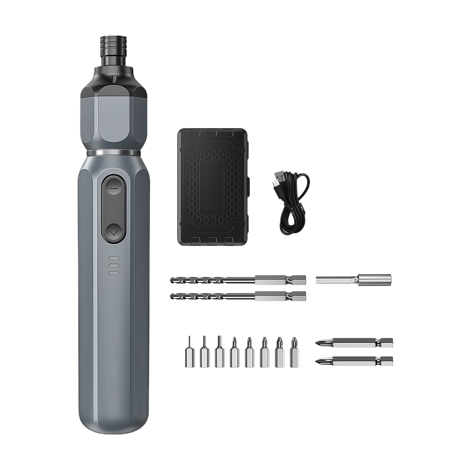 Rechargeable Cordless Electric Screwdriver Power Tool Small Drill for Computer Outdoor Repair