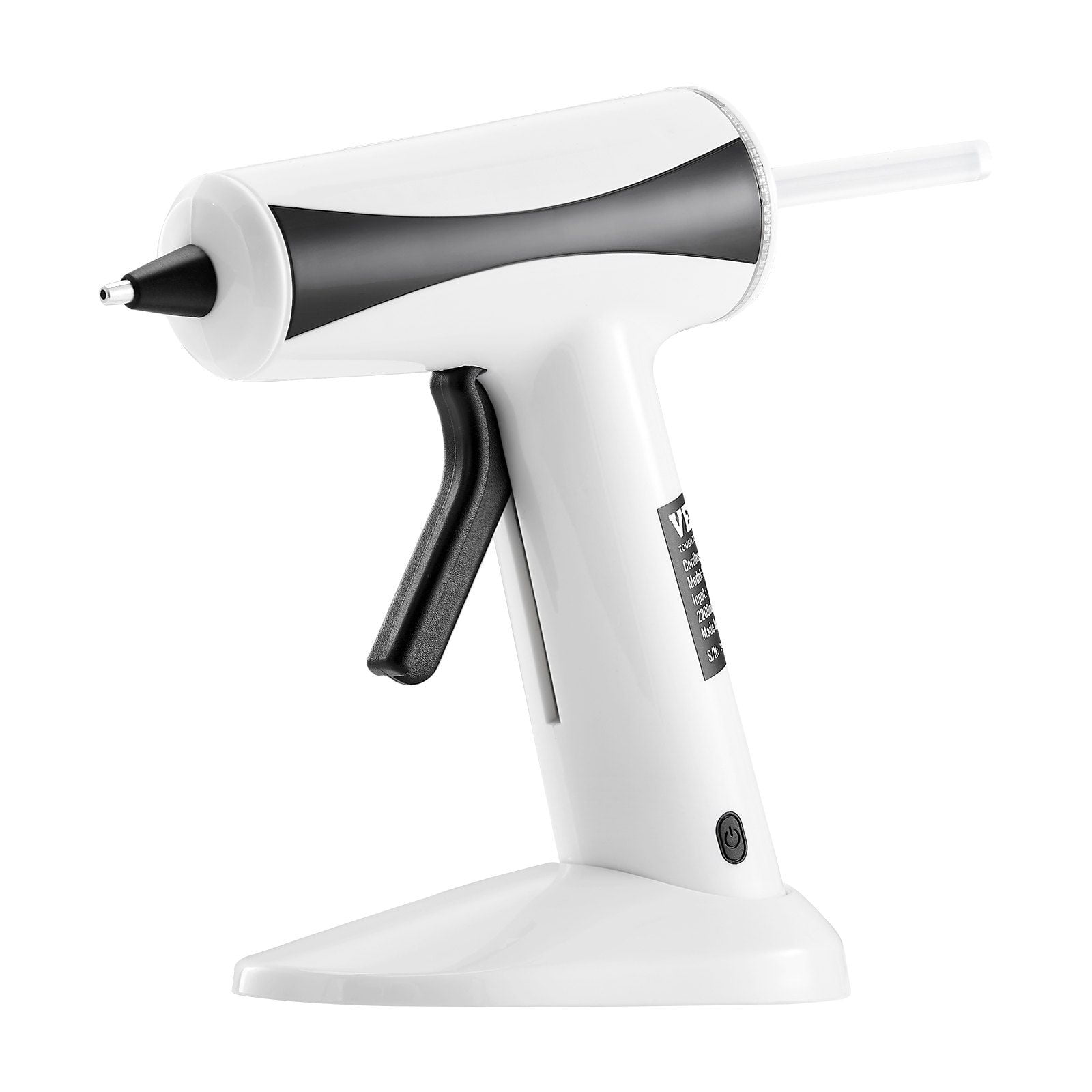 Rechargeable Cordless Hot Glue Gun Kit with 20 Glue Sticks, 2200mAh Battery, Fast Heating & High Temp, Wireless for DIY Crafts, Arts, Home Repairs