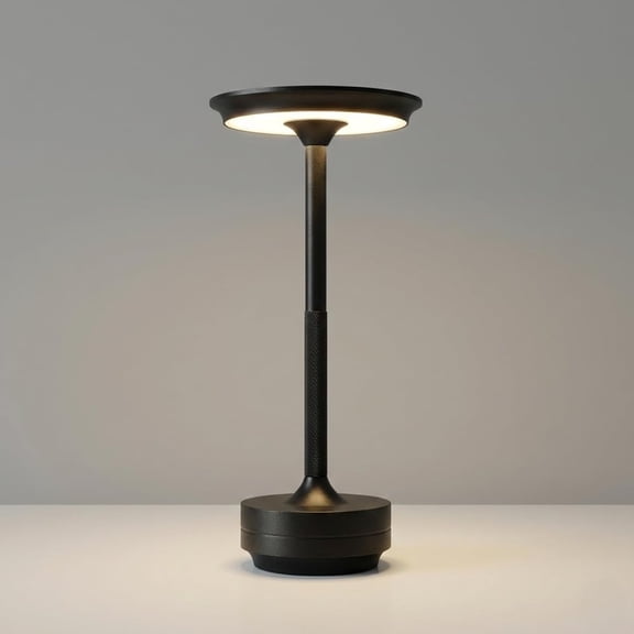 Rechargeable Cordless LED Table Lamps Touch Sensor Light, 3-Levels Portable Dimming Wireless Battery Operated Lamp，Nightstand Lamp/Night Light/Restaurant Table/Outdoor/Coffee/Bar