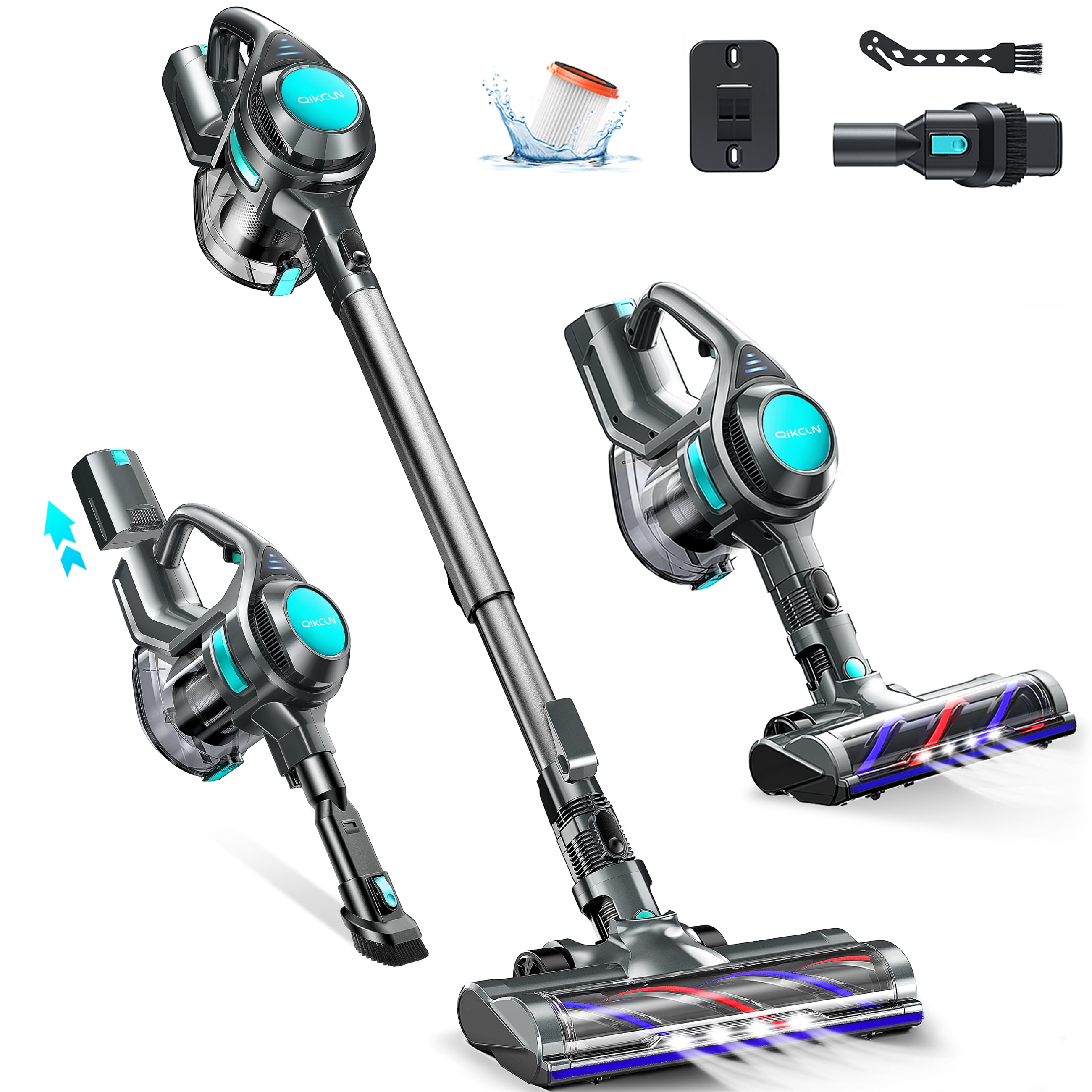 Craftsman V20 Powerful Battery Powered Bagless Cordless Stick Vacuum Cleaner Walmart
