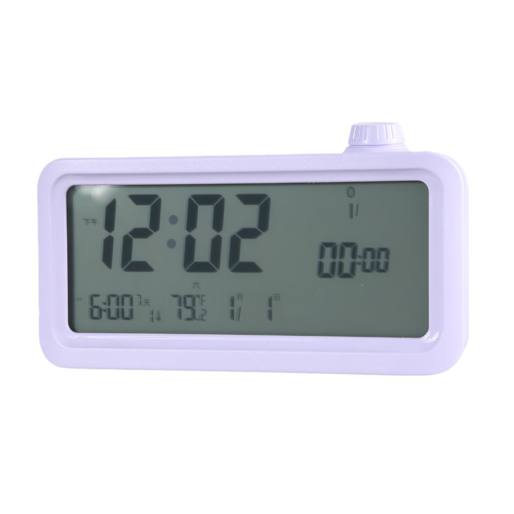 Rechargeable Countdown Timer With 3 Alarms Model, Date Display, Time