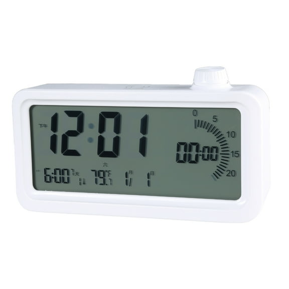 Rechargeable Countdown Timer With 3 Alarms Model, Date Display, Time Management