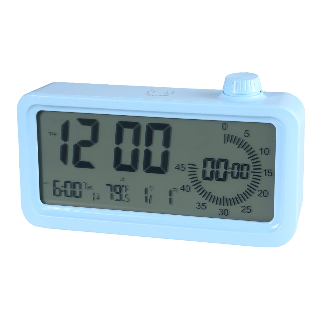 Rechargeable Countdown Timer With 3 Alarms Model, Date Display, Time