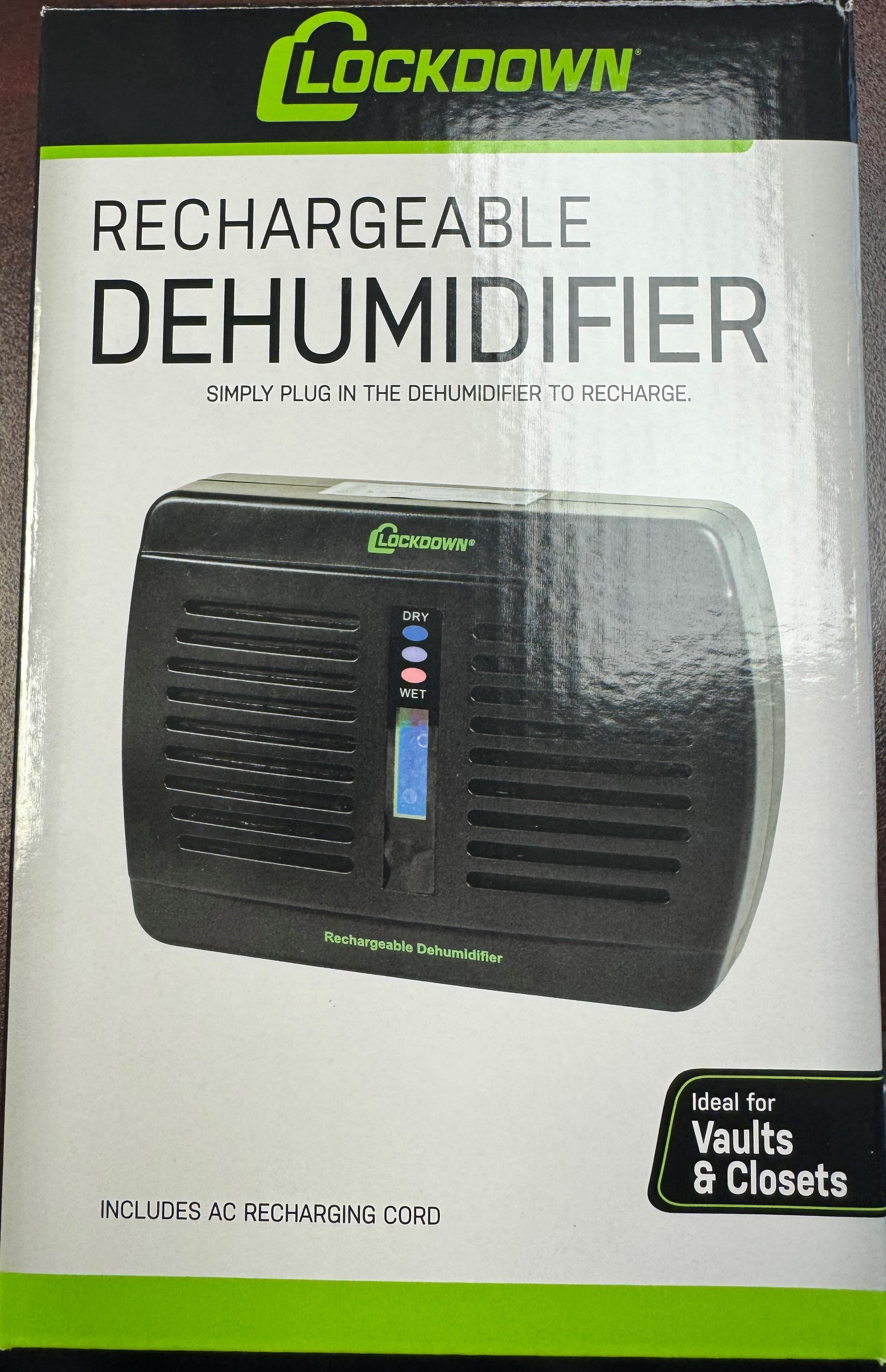 Rechargeable Dehumidifier