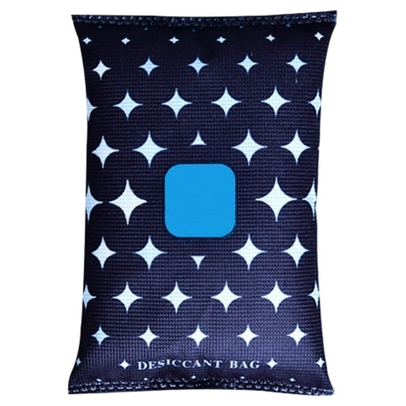 Rechargeable Desiccant Pack,Portable Reusable Dehumidifier,Long-Lasting Drying Agent Silicone Desiccant Packet,Dehumidifier bags For Wardrobe Closet RV Storage,Safe Storage Protection (100g Star)