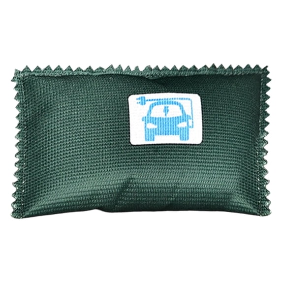 Rechargeable Desiccant Packs for Moisture Absorbing, Color Indicating Silica Gel Desiccant Packets, Moisture Absorbers Pack Dehumidifier Bag for Closets Storage Bin, 1Pc, 100Gram(Green,5x3.5")