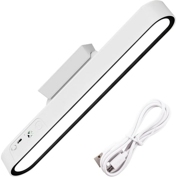 Rechargeable Desk Light Bar, Magnetic LED Light with Adjustable 3 Colors Brightness, Wireless Vanity Mirror Light for Shelf, Reading, Bedroom, Makeup