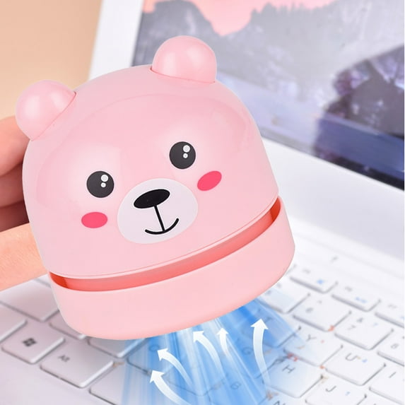 Rechargeable Desktop Vacuum Cleaner Handheld Portable Mini Electric Cleaner for Small Space Cleaning Student Office Use