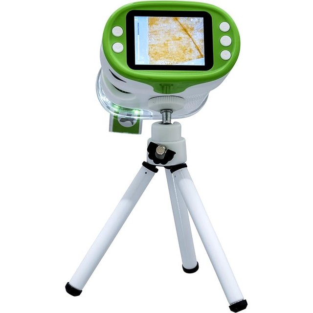 Rechargeable Digital Microscope for Kids, Learning and Educational