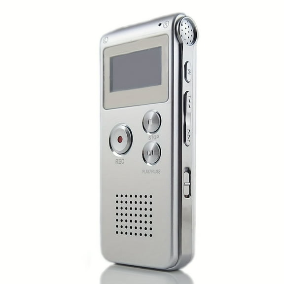 Rechargeable Digital Voice Recorder Multifunctional Rechargeable 8GB 650HR Digital Audio Voice Recorder, MP3 Player