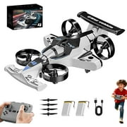 Rechargeable Dual-Mode Car Drone – Drive And Fly! Flying Car Drone, Remote Control Flying DroneCars, Land And Air 360° Flip, Led Stunt Effects, Induction Steering, Impact-Resistant Design