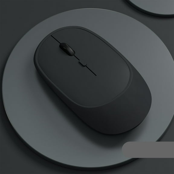Rechargeable Dual Mode Wireless Mouse, Bluetooth 5.0+2.4G Noiseless Computer Mouse, Portable Ergonomic Mice for Office Gaming Laptop Tablet PC Desktop