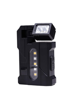 Rechargeable EDC Flashlight, 1200 Lumens Super Bright Mini Pocket Light, Dual Light Source, Magnetic Keychain Torch