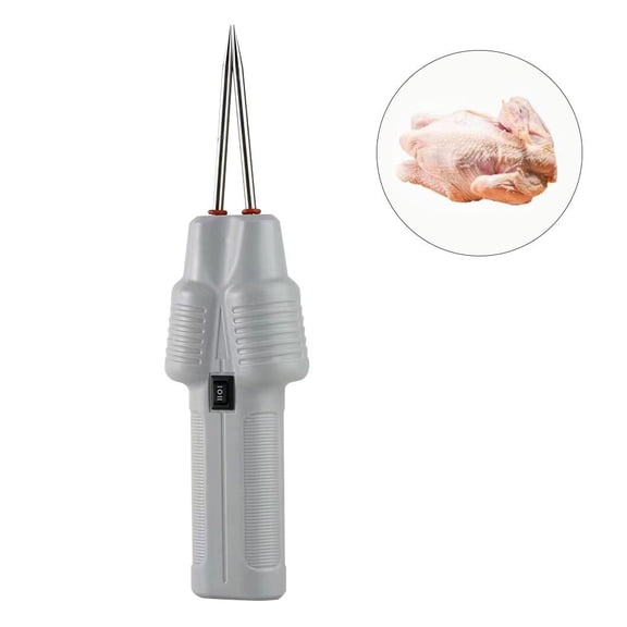 Rechargeable Electric Chicken Plucker - Portable Poultry Plucking Machine for Chicken, Duck, Goose, Turkey - Waterproof, 10.24 Inch