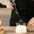 thumbnail image 1 of Rechargeable Electric Milk Frother Handheld Coffee Whisk Cappuccino Foam Maker Portable Kitchen Tool for Drinks 1-Pack, 1 of 6