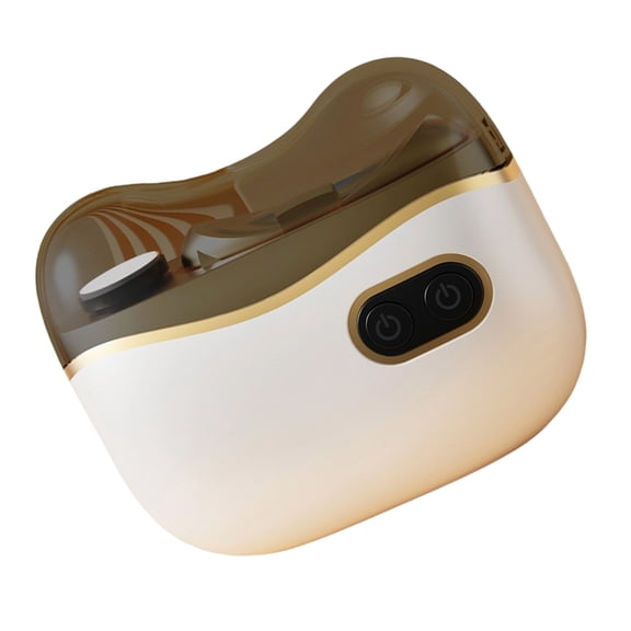 Rechargeable Electric Nails File 2 in 1 Portable Cordless Nails Cutter with LED Light Suitable for Children to Elderly