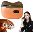 thumbnail image 1 of Rechargeable Electric Nails File 2 in 1 Portable Cordless Nails Cutter with LED Light Suitable for to Elderly Low Noise Electric Nail File(Orange), 1 of 5