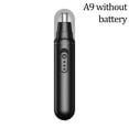 thumbnail image 1 of Rechargeable Electric Nose Hair Trimmer for Men and Women: Stainless Steel + ABS Body, Waterproof, Portable for Home and Travel, 1 of 9