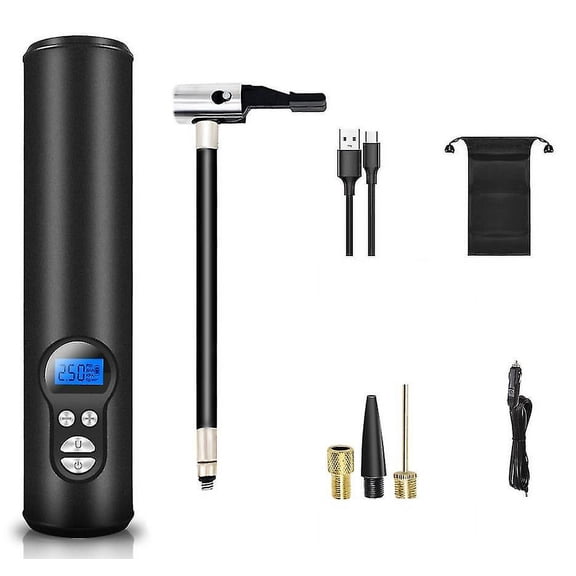 Rechargeable Electric Pneumatic Tire Pump For Automobile, Bicycle And Motorcycle