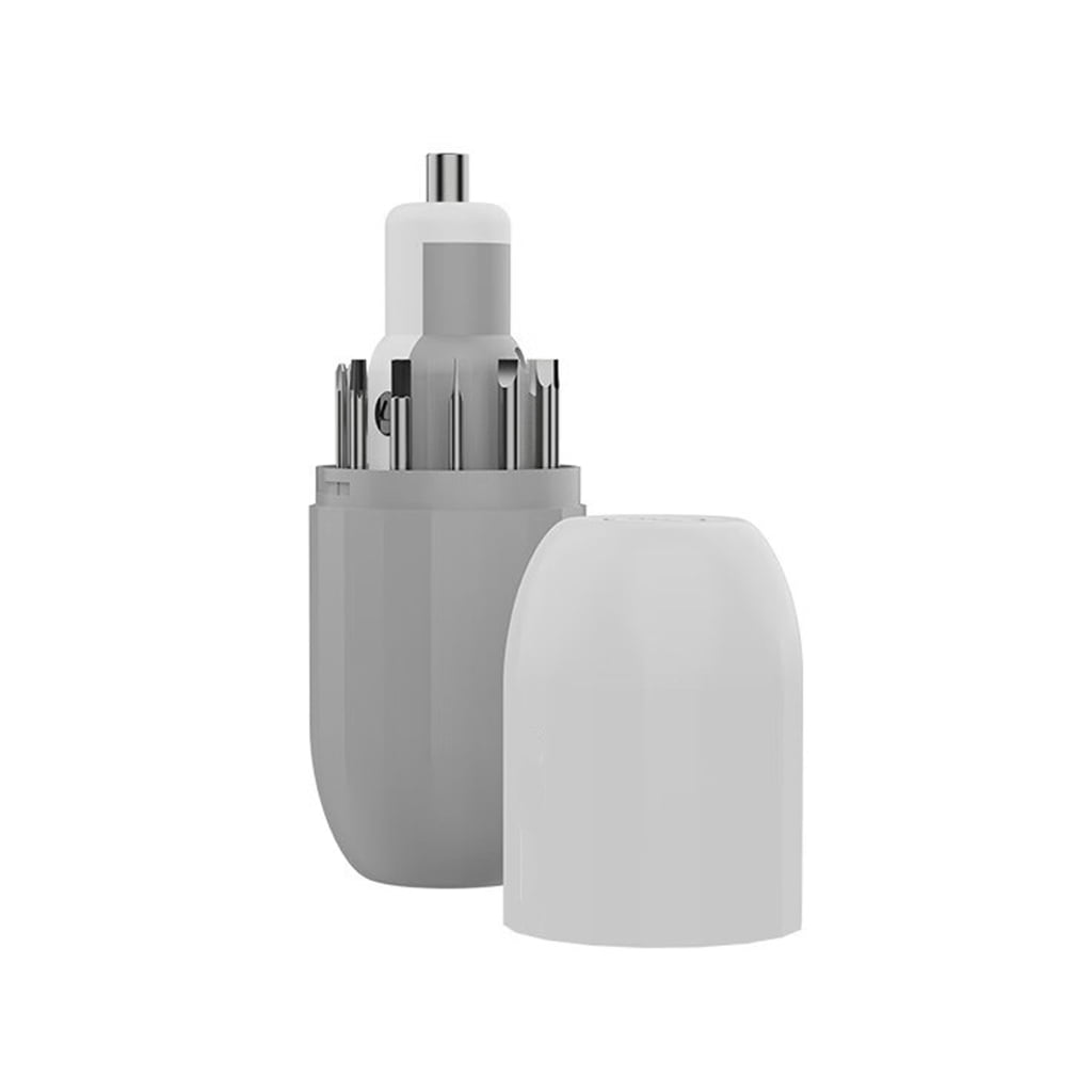 Rechargeable Electric Screwdriver Kit 12 Bits 1500mAh Battery 3 Speed Adjustable with LED Light and Ergonomic Handle