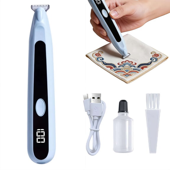 Rechargeable Electric Seam Ripper Stitch Eraser, Cordless Thread Remover Machine for Embroidery Sewing Projects, Professional Seam Ripper Tool for Tailors Quilters Sewers Home Use