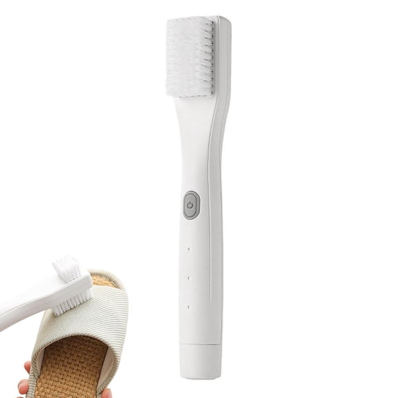 Rechargeable Electric Shoe Polisher (3-Level), Portable Handheld Shoe Shiner & Buffer, Effective Cleaning Tool for Leather, Sneakers, Boots, & Canvas