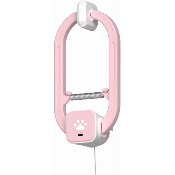 Rechargeable Electric  Teaser - Interactive Door Clip Teaser for Cats, 2 Motion Modes (360? Spin & Irregular Jumping),  Auto   for Exercise & Fun (No Remote)()