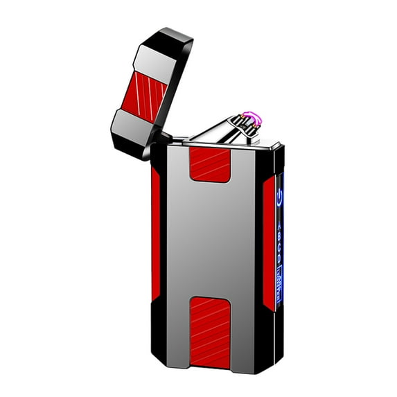 Rechargeable Electronic Plasma Lighter - USB Type C Windproof Flameless Lighter for Camping, Hiking, Outdoor Survival Gear - 1 Pack