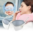 thumbnail image 1 of Rechargeable Eye Massager, Hot Compress Mask, Light Blocking Relief, Shiatsu Massage, Auto Shut-Off, Portable Eye Care Device, Fatigue Recovery, 1 of 1