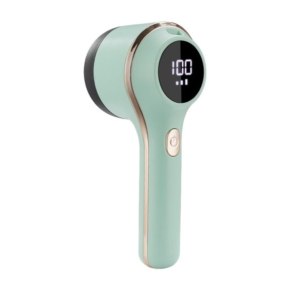 Rechargeable Fabric Shaver with 3 Speeds for Removing Lint and Fuzz from Clothes with Safe Design and Sharp Blades and Large Lint Container